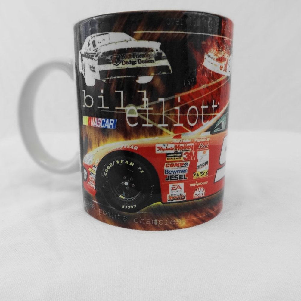 NASCAR Bill Elliott coffee mug